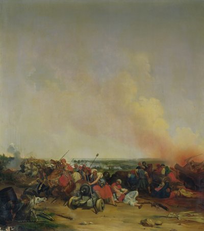 Battaglia di Sidi-Ferruch, 14 giugno 1830 da Jean Baptiste Prudent Carbillet